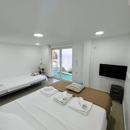 דירה Aronis Spyros Panoramic Seaview Longós